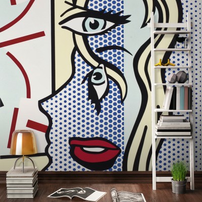 Houseart Art Critic, screenprint, Roy Lichtenstein, Διάσημοι ζωγράφοι, 100 x 139 εκ.