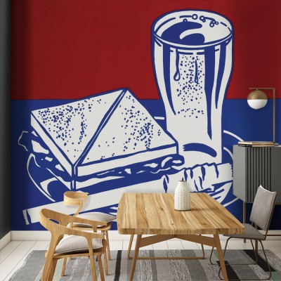 Sandwich and Soda from X + X, Roy Lichtenstein, Διάσημο