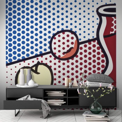 Still Life with Red Jar, 1994, Roy Lichtenstein, Διάσημ