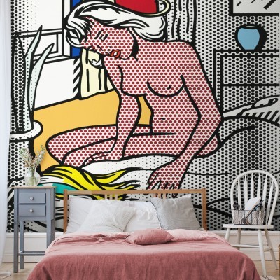 Houseart Two Nudes, from Nudes Series, Roy Lichtenstein, Διάσημοι ζωγράφοι, 100 x 119 εκ.