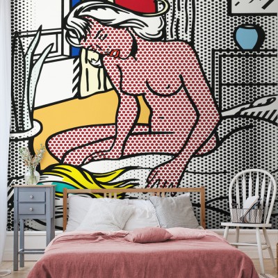 Πίνακες House Art - ΣΗΜΑΝΤΙΚΟ: Σε περίπτωση διαφοράς τιμής από το κατάστημα ισχύει παντα και μόνο η τιμή του καταστήματος Nudes Series: Two Nudes, 1994, Roy Lichtenstein, Διάσημ