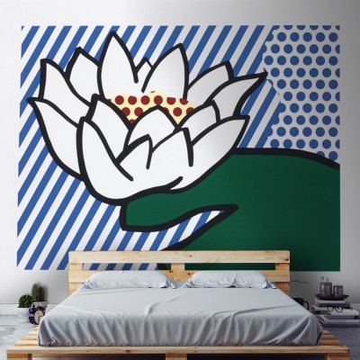 Water Lily, 1993, Roy Lichtenstein, Διάσημοι ζωγράφοι, 