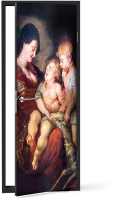 Houseart Virgin and Child with the Infant St John, 1618, Rubens Peter Paul, Διάσημοι ζωγράφοι, 60 x 170 εκ.