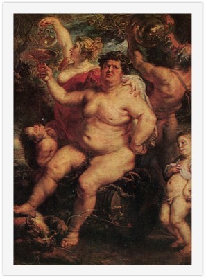 Bacchus, Rubens Peter Paul, Διάσημοι ζωγράφοι, 15 x 20 