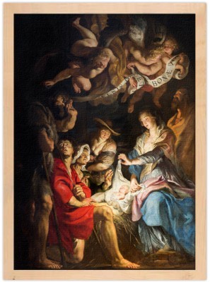 Houseart - ΣΗΜΑΝΤΙΚΟ: Σε περίπτωση διαφοράς τιμής από το κατάστημα ισχύει παντα και μόνο η τιμή του καταστήματος Paint of Nativity scene, Rubens Peter Paul, Διάσημοι ζω