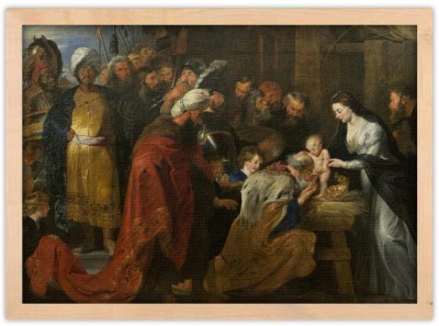 Πίνακες House Art - ΣΗΜΑΝΤΙΚΟ: Σε περίπτωση διαφοράς τιμής από το κατάστημα ισχύει παντα και μόνο η τιμή του καταστήματος Adorazione dei Magi, Rubens Peter Paul, Διάσημοι ζωγράφ