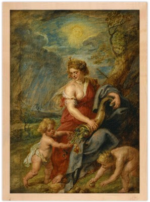 Houseart Abundance, Rubens Peter Paul, Διάσημοι ζωγράφοι, 15 x 20 εκ. Ύφασμα | Mediatex® Botticelli