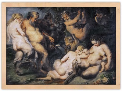 Bacchanal, Rubens Peter Paul, Διάσημοι ζωγράφοι, 20 x 1