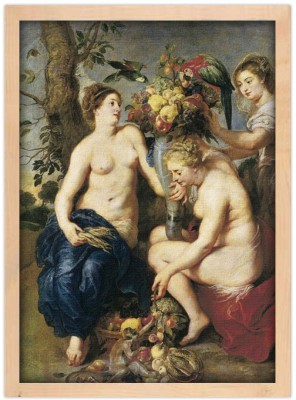 Ceres and Two Nymphs with a Cornucopia, Rubens Peter Pa