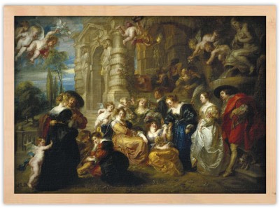 Houseart The Garden of Love, Rubens Peter Paul, Διάσημοι ζωγράφοι, 20 x 15 εκ.