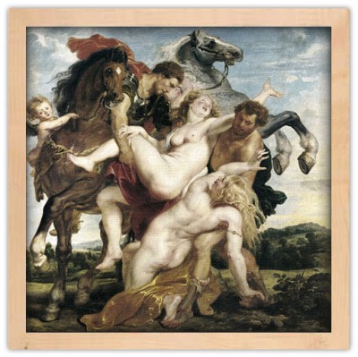The Rape of the Daughters of Leucippus, Rubens Peter Pa