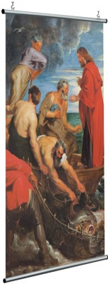 Houseart The Miraculous Draught of Fishes (3), Rubens Peter Paul, Διάσημοι ζωγράφοι, 120 x 250 εκ.