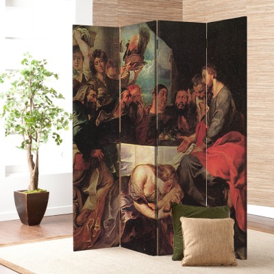 Houseart Last Supper, Rubens Peter Paul, Διάσημοι ζωγράφοι, 80 x 180 εκ. [Δίφυλλο]
