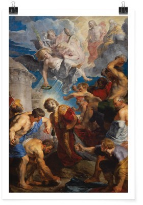 Πίνακες House Art - ΣΗΜΑΝΤΙΚΟ: Σε περίπτωση διαφοράς τιμής από το κατάστημα ισχύει παντα και μόνο η τιμή του καταστήματος The Martyrdom of Saint Stephen, 1617, Rubens Peter Paul