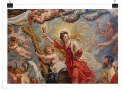 Πίνακες House Art - ΣΗΜΑΝΤΙΚΟ: Σε περίπτωση διαφοράς τιμής από το κατάστημα ισχύει παντα και μόνο η τιμή του καταστήματος Triumph of the Eucharist (1), Rubens Peter Paul, Διάσημ