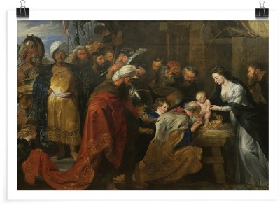 Houseart - ΣΗΜΑΝΤΙΚΟ: Σε περίπτωση διαφοράς τιμής από το κατάστημα ισχύει παντα και μόνο η τιμή του καταστήματος Λατρεία των Μάγων, 1628-29, Rubens Peter Paul, Διάσημοι