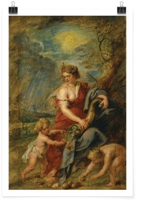 Abundantia, Rubens Peter Paul, Διάσημοι ζωγράφοι, 15 x 