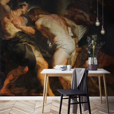 The Flagellation of Jesus, 1617, Rubens Peter Paul, Διά