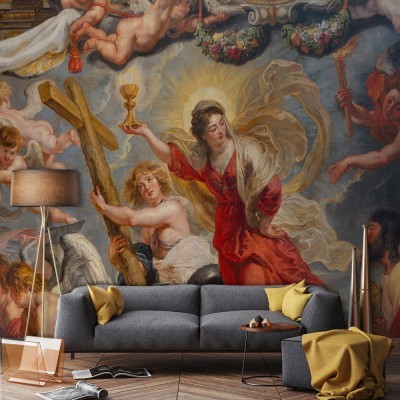 Houseart - ΣΗΜΑΝΤΙΚΟ: Σε περίπτωση διαφοράς τιμής από το κατάστημα ισχύει παντα και μόνο η τιμή του καταστήματος Triumph of the Eucharist, 1625, Rubens Peter Paul, Διάσ