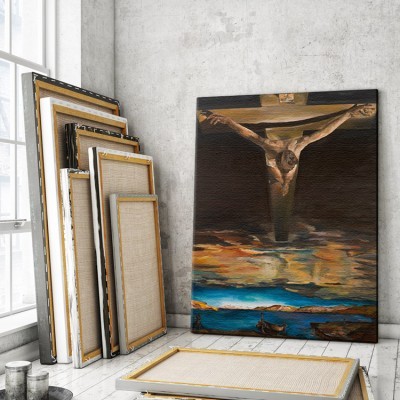 Houseart Christ of Saint John of the Cross, Salvador Dali, Διάσημοι ζωγράφοι, 15 x 20 εκ.