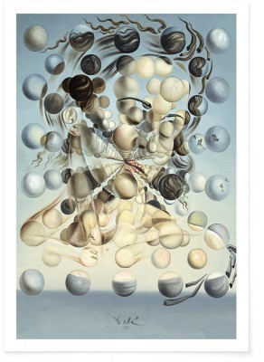 Galatea of the Spheres (2), Salvador Dali, Διάσημοι ζωγ