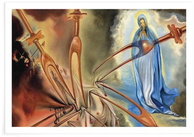 Πίνακες House Art - ΣΗΜΑΝΤΙΚΟ: Σε περίπτωση διαφοράς τιμής από το κατάστημα ισχύει παντα και μόνο η τιμή του καταστήματος Vision of Hell (1), Salvador Dali, Διάσημοι ζωγράφοι, 2