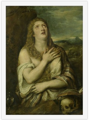 Houseart Penitent Mary Magdalene, Tiziano Vecellio, Διάσημοι ζωγράφοι, 15 x 20 εκ.