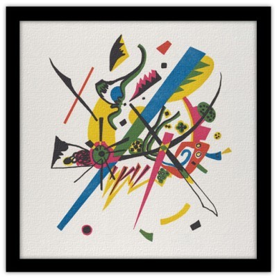 Houseart Kleine Welten Ι, Vassily Kandinsky, Διάσημοι ζωγράφοι, 40 x 40 εκ.