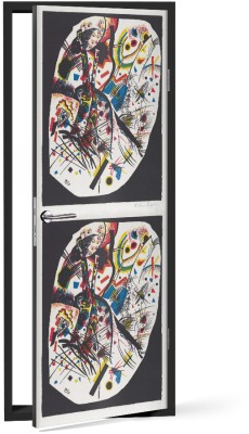 Houseart Αbstract lithograph, Kleine Welten III, 1922, Wassily Kandinsky, Διάσημοι ζωγράφοι, 60 x 170 εκ.