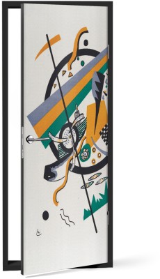 Kleine Welten III Lithograph in red, blue, yellow, and black, Wassily Kandinsky, Διάσημοι ζωγράφοι, 60 x 170 εκ.