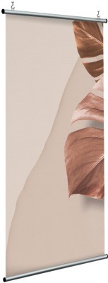 Houseart Ροζ φύλλα, Abstract, Διαχωριστικά Panel, 120 x 250 εκ.