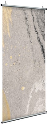 Κίτρινο σε γκρί, Abstract, Διαχωριστικά Panel, 120 x 250 εκ.