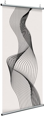 Κάθετος κυμματισμός, Line Art, Διαχωριστικά Panel, 120 x 250 εκ.