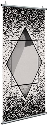 Τρίγωνο τετράγωνο, Line Art, Διαχωριστικά Panel, 120 x 250 εκ.