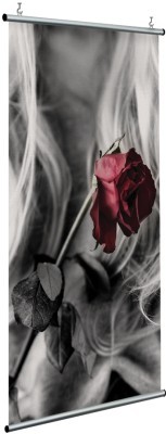 Μαραμένο τριαντάφυλλο, Ασπρόμαυρα, Διαχωριστικά Panel, 120 x 250 εκ.