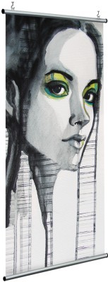 Γυναικείο σκίτσο, Ασπρόμαυρα, Διαχωριστικά Panel, 120 x 250 εκ.