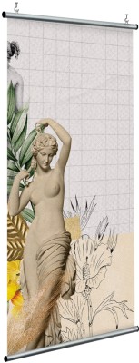 Houseart Άγαλμα & λουλούδια, Floral, Διαχωριστικά Panel, 120 x 250 εκ.