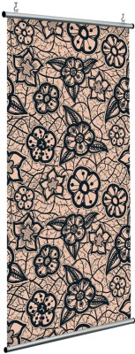 Houseart Καφέ & μαύρα σχέδια, Floral, Διαχωριστικά Panel, 120 x 250 εκ.