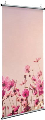 Houseart Ροζ λουλούδια, Φύση, Διαχωριστικά Panel, 120 x 250 εκ.