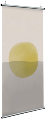 Houseart Yellow moon, Line Art, Διαχωριστικά Panel, 120 x 250 εκ.