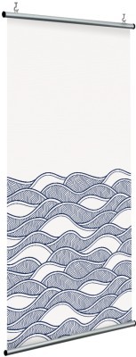 Κύματα της θάλασσας, Line Art, Διαχωριστικά Panel, 120 x 250 εκ.