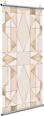 Παστέλ απόχρωση μοτίβου, Line Art, Διαχωριστικά Panel, 120 x 250 εκ.