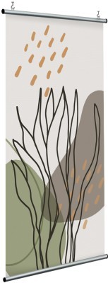 Plant\'s outline, Line Art, Διαχωριστικά Panel, 120 x 250 εκ.