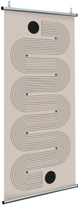 Καμπυλωτή σύνθεση γραμμών, Line Art, Διαχωριστικά Panel, 120 x 250 εκ.