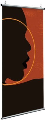 Μαύρη σκιά ανθρώπου, Line Art, Διαχωριστικά Panel, 120 x 250 εκ.