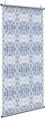 Houseart Μπλε ρόμβοι, Ναυτικά, Διαχωριστικά Panel, 120 x 250 εκ.