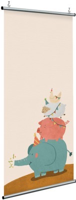 Ζωάκια, Παιδικά, Διαχωριστικά Panel, 120 x 250 εκ.