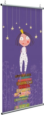 Houseart Η πριγκίπισσα των παραμυθιών, Παιδικά, Διαχωριστικά Panel, 120 x 250 εκ.