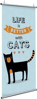 Μαύρο γατάκι, Παιδικά, Διαχωριστικά Panel, 120 x 250 εκ.