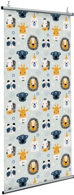 Houseart Ζωάκια σε μπλε, Παιδικά, Διαχωριστικά Panel, 120 x 250 εκ.